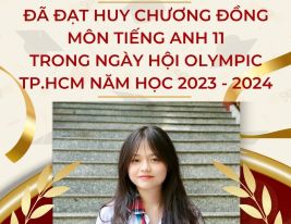 Học sinh Nam Việt đạt thành tích cao tại ngày hội Olympic tháng 4 – Thành phố Hồ Chí Minh