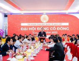 Tập đoàn GDQT Nam Việt tổ chức thành công Đại hội đồng cổ đông thường niên năm 2022.