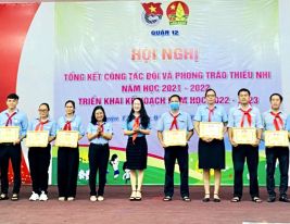Liên đội trường Tiểu Học Nam Việt đạt thành tích xuất sắc trong công tác Đội và phong trào thiếu nhi năm học 2021 - 2022