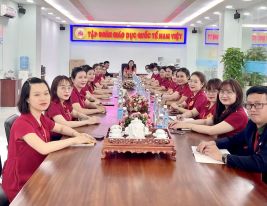 Tập đoàn GDQT Nam Việt tổ chức cuộc họp chuyên môn toàn thể giáo viên khối Tiểu Học