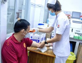 Tập đoàn GDQT Nam Việt tổ chức khám sức khỏe định kỳ cho toàn thể cán bộ nhân viên tập đoàn.