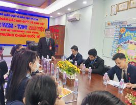 Tập Đoàn GDQT Nam Việt Tổ Chức Cuộc Họp Bộ Phận Quản Nhiệm Về Công Tác Quản Lý Học Sinh Học Kỳ II Năm Học 2022-2023