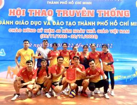 TĐ GDQT Nam Việt đạt được thành tích cao tại Hội thao chào mừng Ngày Nhà giáo Việt Nam 20 - 11