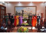 Tập đoàn GDQT Nam Việt đến thăm và chúc mừng Sư đoàn 9 - Quân đoàn 4 nhân dịp 79 năm Ngày thành lập Quân đội Nhân dân Việt Nam