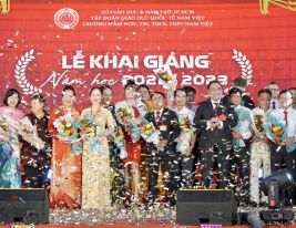 Tập đoàn Giáo dục Quốc tế Nam Việt long trọng tổ chức Lễ Khai Giảng năm học 2022-2023 