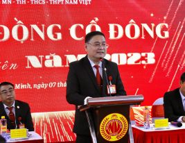 Đại Hội Cổ Đông 2023 – Tập đoàn Giáo dục Quốc tế Nam Việt – Tầm Nhìn và Chiến lược giai đoạn Hội nhập quốc tế.