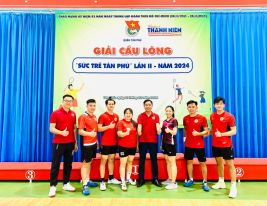 Thành tích xuất sắc của thầy cô Trường Nam Việt tại giải Cầu lông “Sức trẻ Tân Phú” lần II