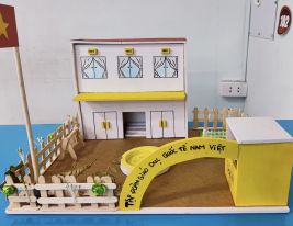Mô hình trường học tương lai qua sự sáng tạo của các bạn học sinh Nam Việt