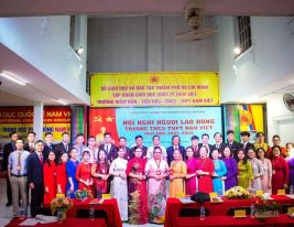 Tập đoàn GDQT Nam Việt tổ chức thành công Hội nghị Người lao động NH 2023 - 2024
