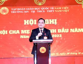 TĐ GDQT Nam Việt tổ chức Hội nghị cha mẹ học sinh đầu năm năm học 2022 - 2023 ( Cơ sở 2,3,4 )