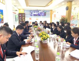 Tập đoàn GDQT Nam Việt tổ chức cuộc họp bộ phân quản nhiệm các Cơ sở 2,3,4