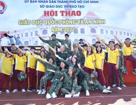 Trải nghiệm tuyệt vời của học sinh Nam Việt tại Hội thao giáo dục Quốc phòng và An ninh khối THPT 2022