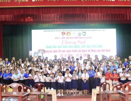 Đội Viên Trường Nam Việt Tham Gia Giao Lưu Văn Hoá Văn Nghệ Thể Dục Thể Thao Chào Mừng 78 Năm Ngày Thành Lập QĐNDVN