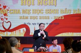 TĐ GDQT Nam Việt tổ chức thành công Hội nghị cha mẹ học sinh đầu năm năm học 2022 - 2023 khối THCS - THPT ( CS1 - CS6 )