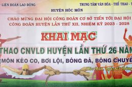 Đoàn thể thao Nam Việt đạt nhiều thành tích cáo tại Hội thao công nhân, viên chức, lao động huyện Hóc Môn năm 2023